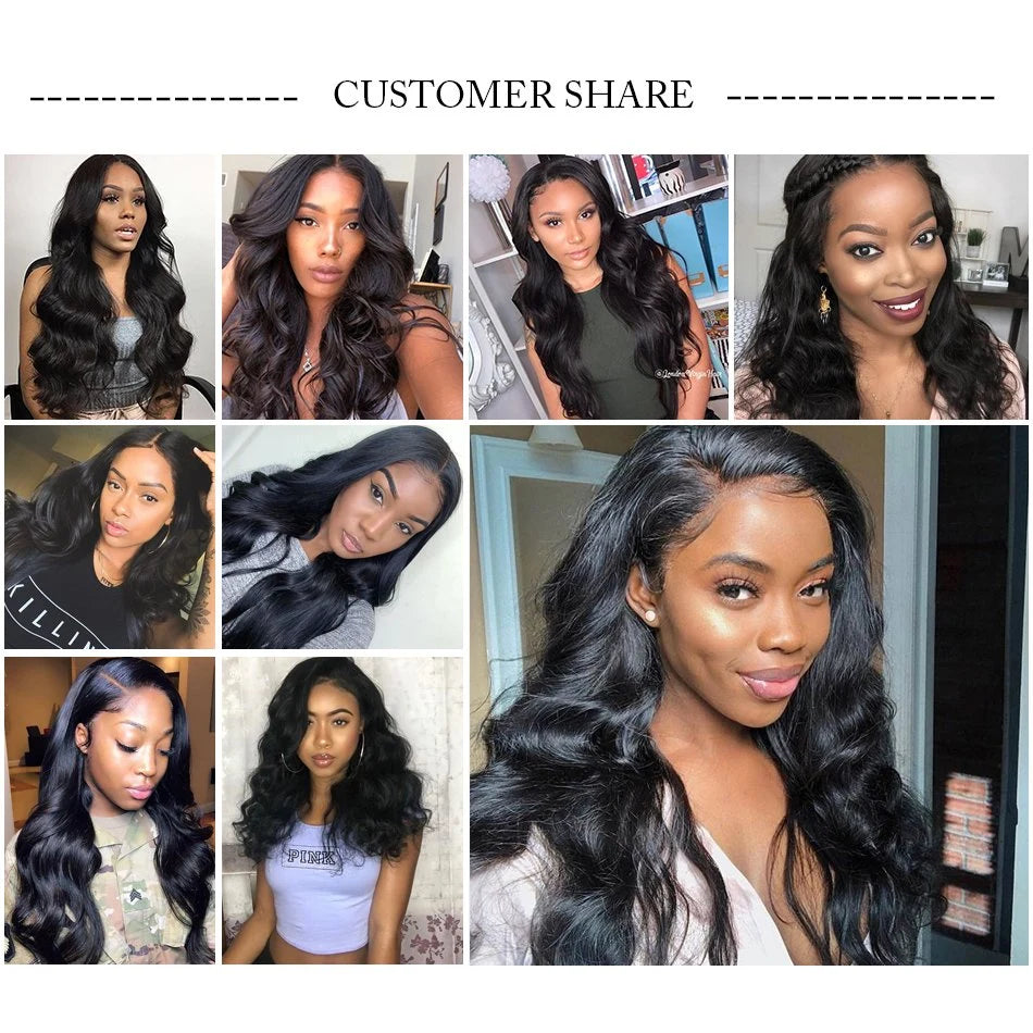 Body Wave Extension Human Hair Bundles Unprocessed 100% Brazilian Virgin Remy Hair Weave Bundles Natural Raw Hair Extensions Body Wave Hair Bundles