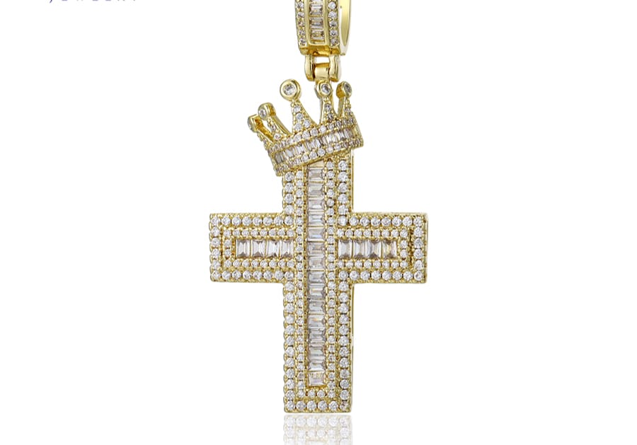 Cross Crown Pendant