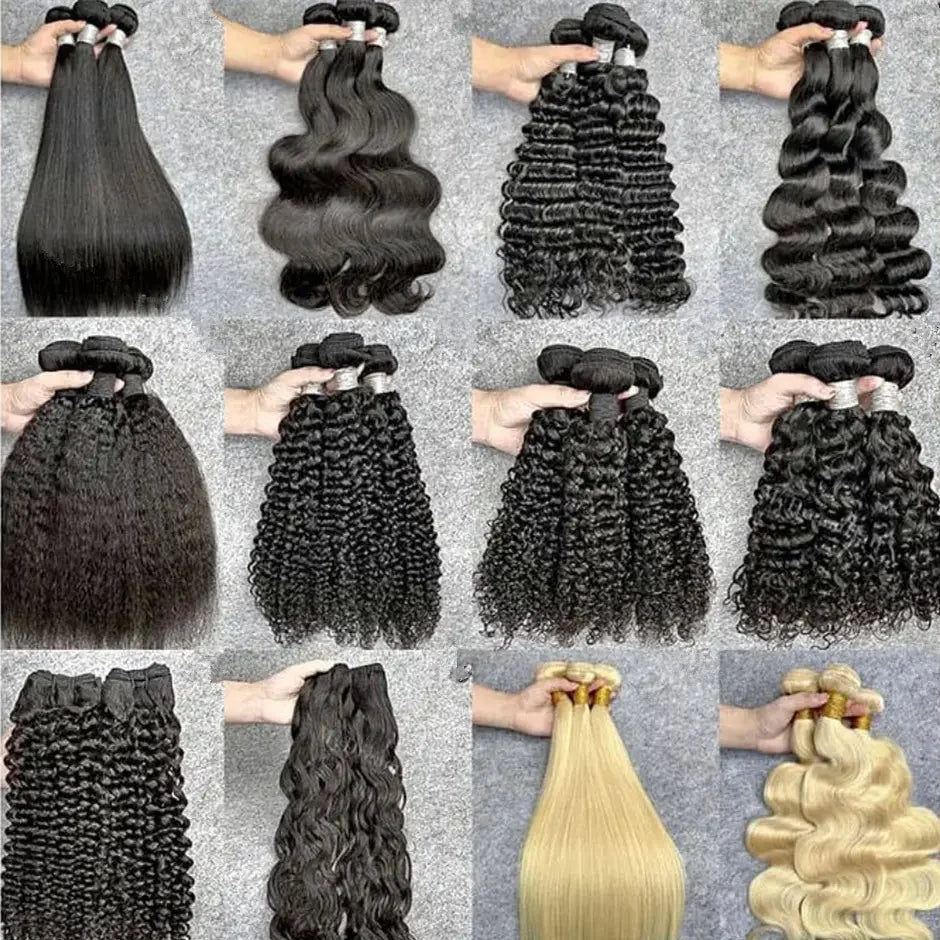 Human Hair Bundles Cuticle Aligned Hair for Black Women Extensions Wholesale Raw Virgin Brazilian Hair Vendor Weave Straight
