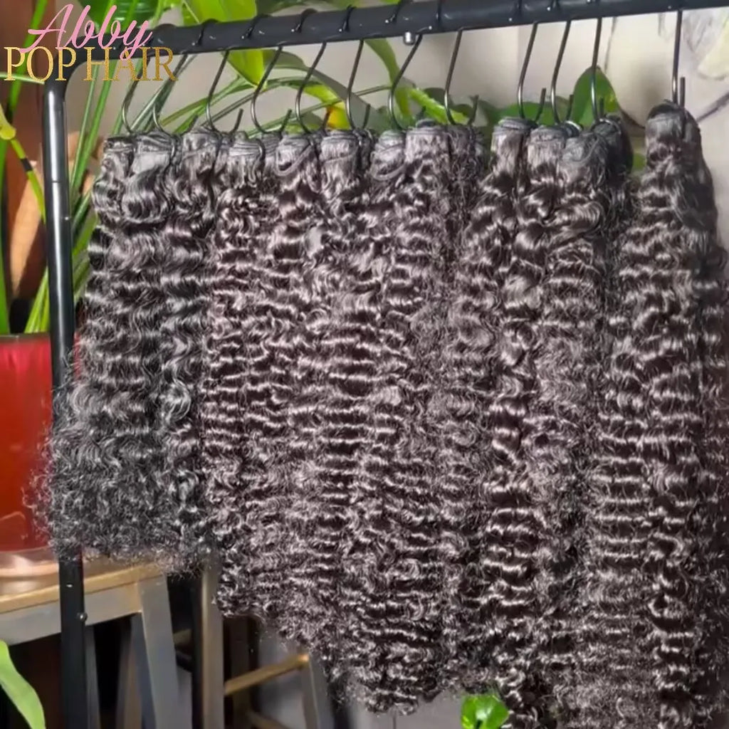 Wholesale Vietnamese Hair Bundle Cuticle Aligned Human Hair Extension Raw Burmese Curly Hair Kinky Curly