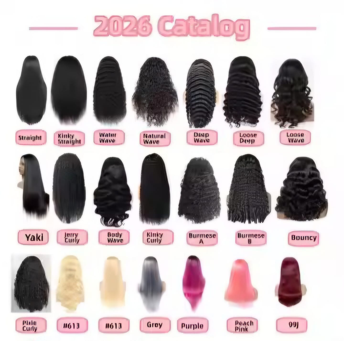 Frontal HD Lace Wig (All Styles)